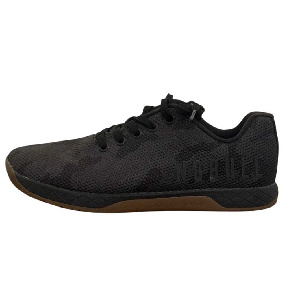 NOBULL Dark Camo Outwork Trainers Size‎ 9 W/ 7.5 M